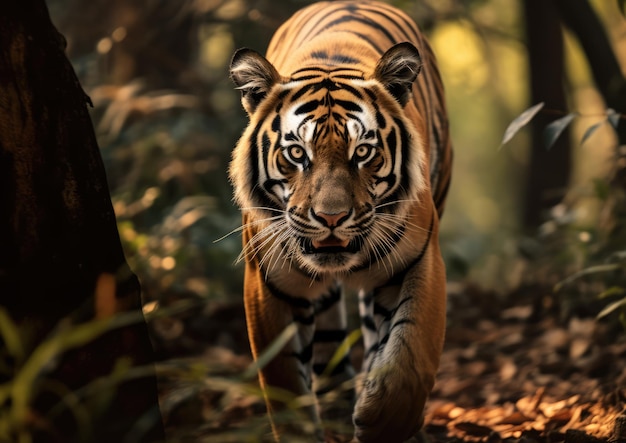 Der Bengaltiger ist eine Population der Panthera tigris