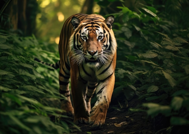 Der Bengaltiger ist eine Population der Panthera tigris