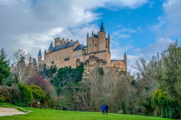 Der berühmte Alcazar von Segovia