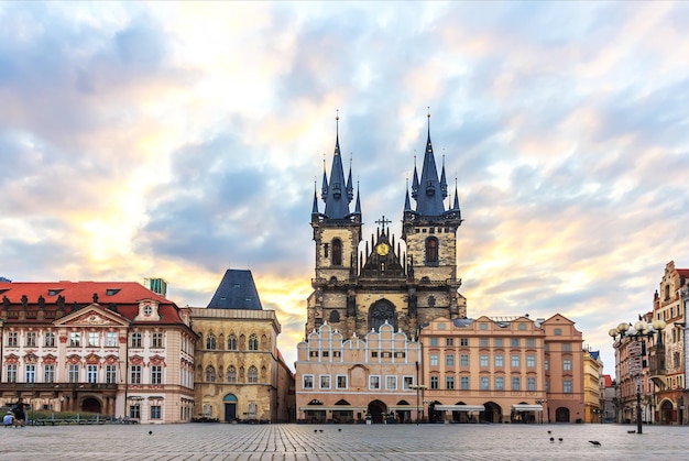 Der berühmte Altstadtplatz in Prag, Tschechische Republik