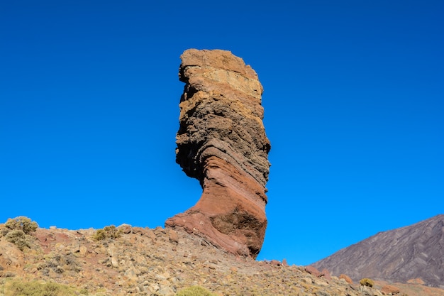 Der berühmte Finger Of God-Rock. Teneriffa spanien.