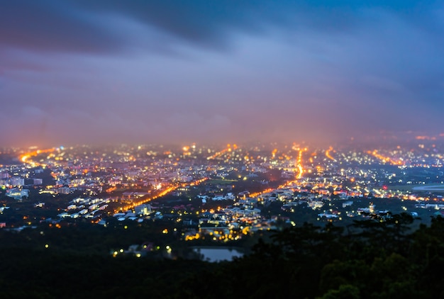 Foto der blick auf die altstadt von der spitze