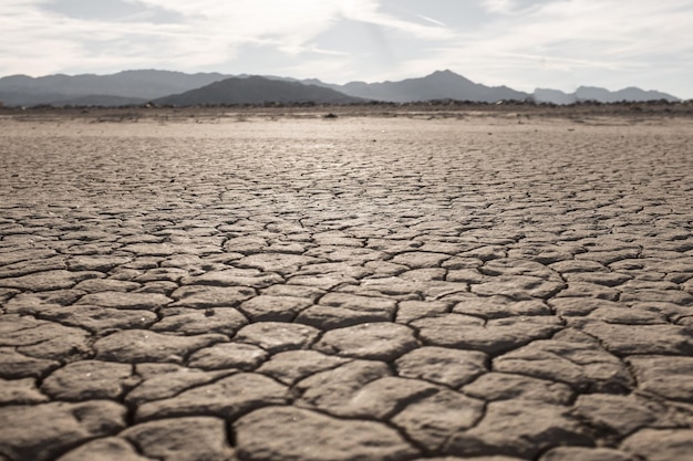 Der Boden des Death Valley