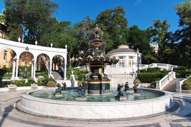 Der Brunnen in Baku-Stadt, Aserbaidschan