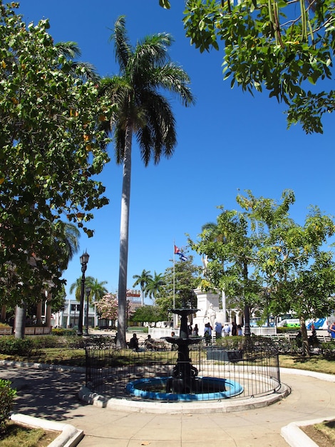 Der Brunnen in Cienfuegos, Kuba