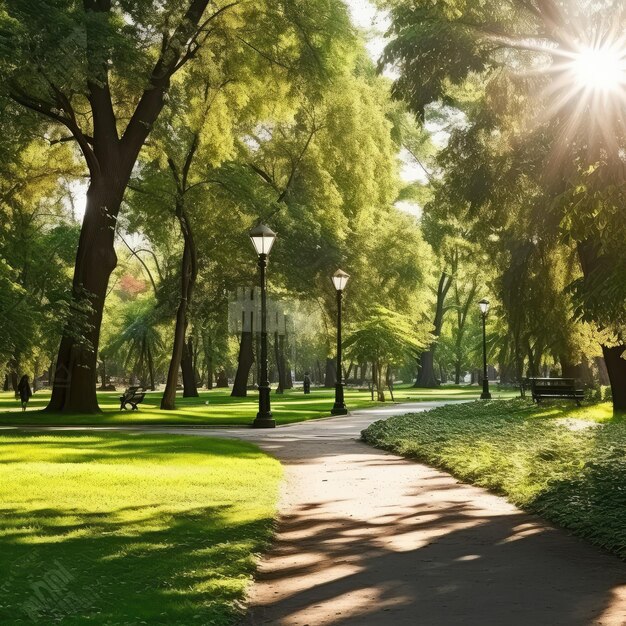 Der Canalejas-Park ist der älteste in Alicante, Spanien