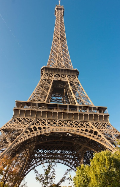 Der Eiffelturm Paris Frankreich