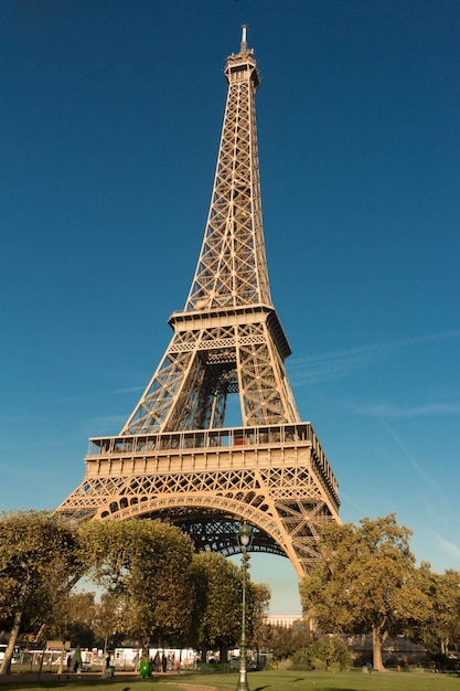 Der Eiffelturm Paris Frankreich