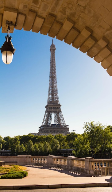 Der Eiffelturm Paris Frankreich