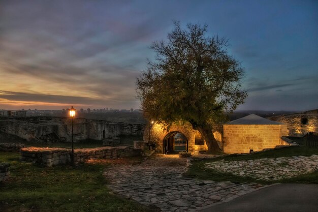 Der Eingang zu den Mauern der Festung Kalemegdan in Belgrad