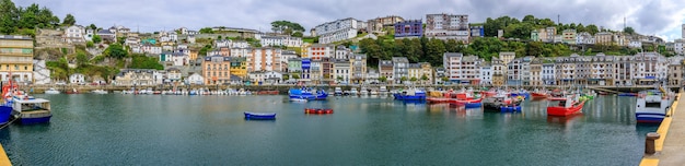 Der Fischereihafen Luarca AsturienSpanien