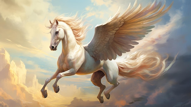 Der fliegende Pegasus