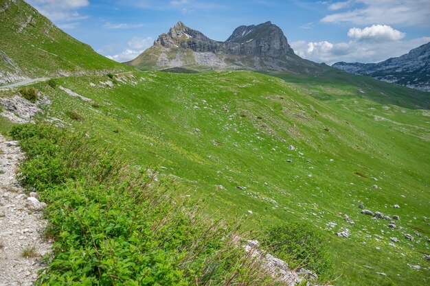 Der Gebirgspass Sedlo liegt im Norden Montenegros