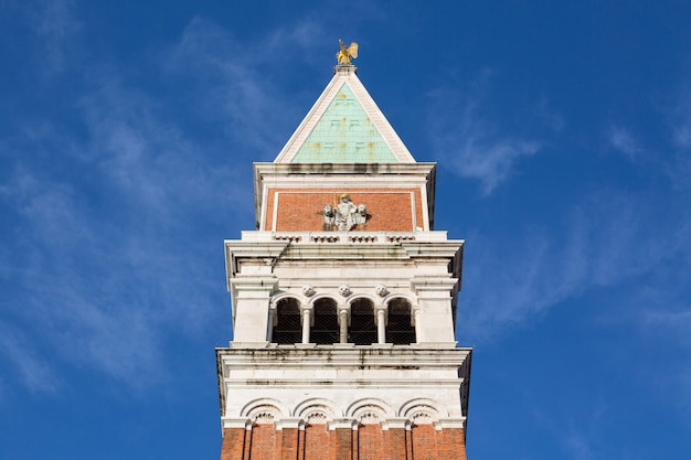 Der Glockenturm von San Marco, Glockenturm in Venedig, Italien.