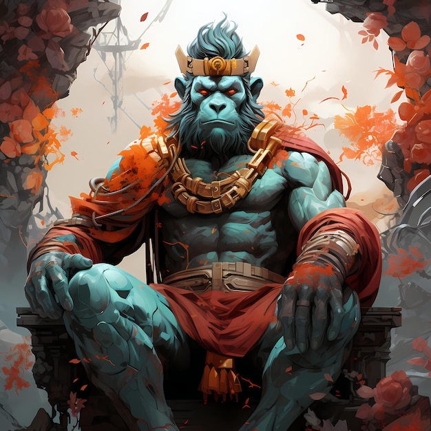 Der Gott Hanuman