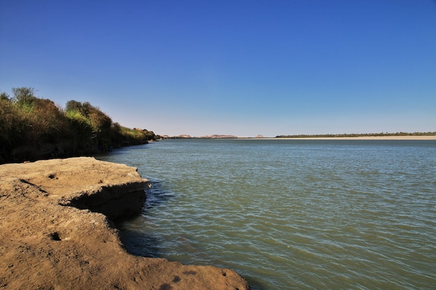 Der große Nil im Sudan, Afrika