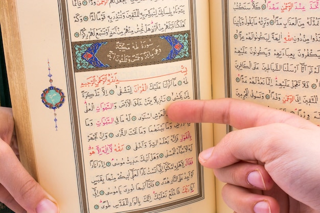 Foto der heilige koran