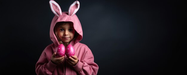 Foto der helfer der osterhase