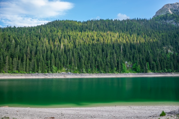 Der herrliche Schwarze See liegt im Nationalpark Durmitor im Norden Montenegros.