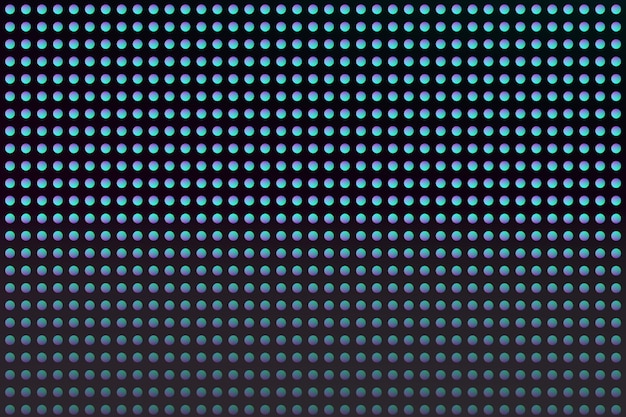 Der Hintergrund der blauen Neonkugeln. Abstrakter Neonhintergrund. Rundes türkisfarbenes Banner. Abstrakter blauer Hintergrund für Design 3D-Renderer.