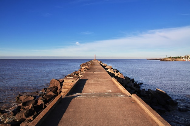 Der Jachthafen in Montevideo, Uruguay