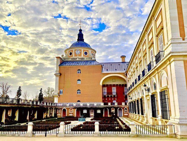 Der königliche Palast von Aranjuez in Madrid, Spanien