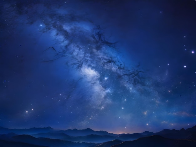 Der kosmische Nachthimmel