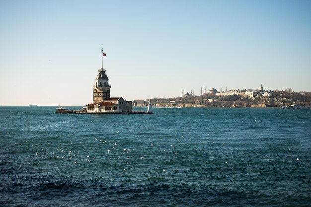 Der Maidens Tower in Istanbul