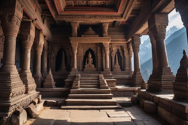 Der mystische Himalaya-Tempel