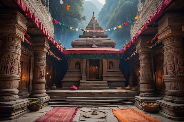 Der mystische Himalaya-Tempel