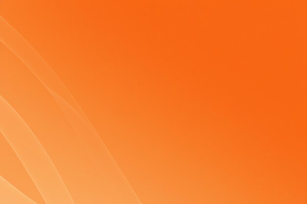 der orangefarbene abstrakte Hintergrund aus glatten Linien
