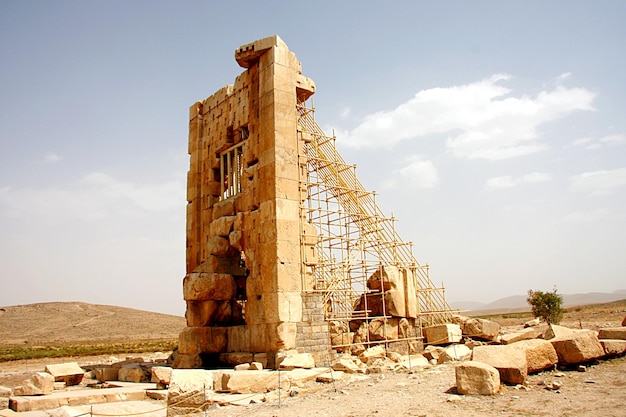 Foto der palast von pasargad