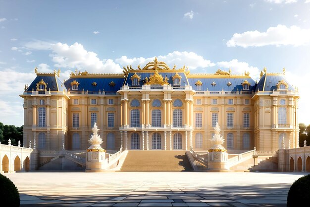 Foto der palast von versailles