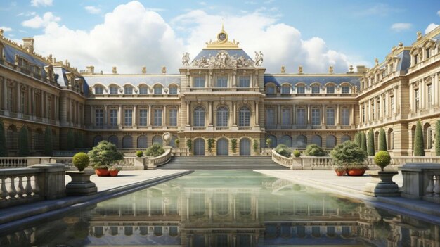 Foto der palast von versailles