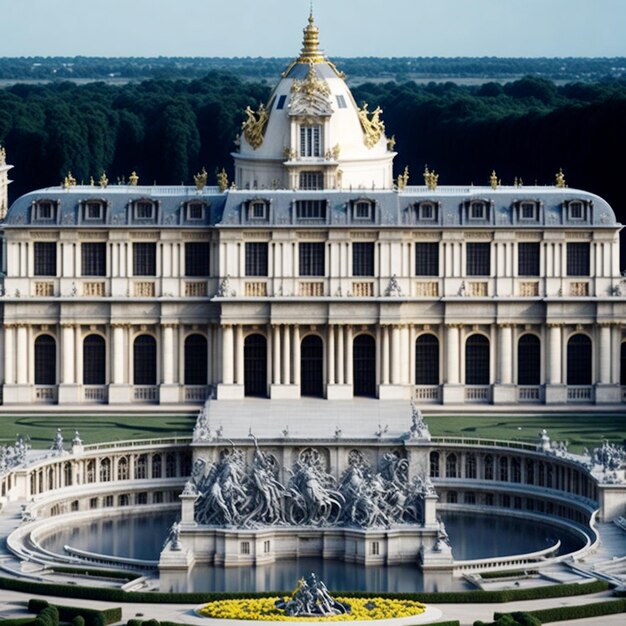 Foto der palast von versailles