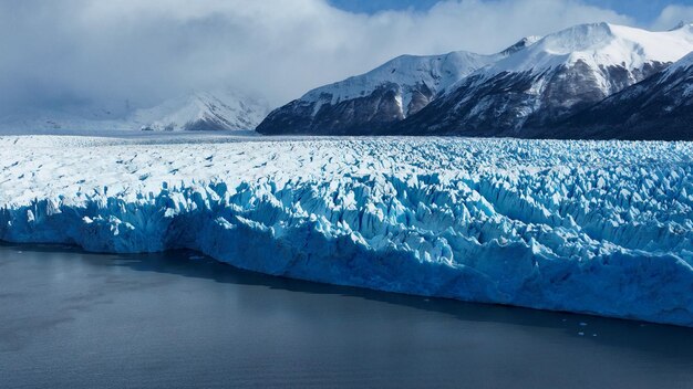 Der Perito Moreno-Gletscher in El Calafate in Patagonien, Argentinien