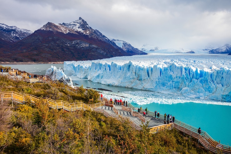 Foto der perito moreno gletscher