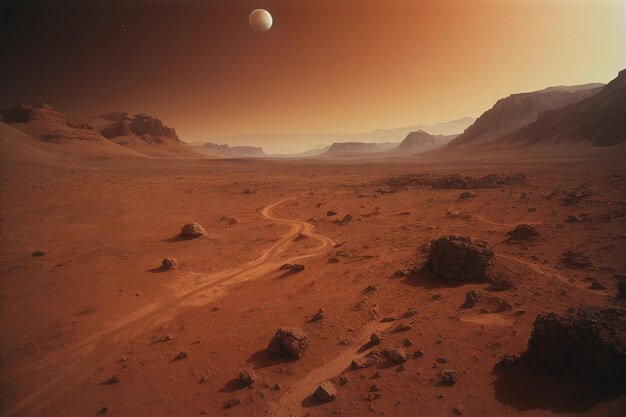 der Planet Mars