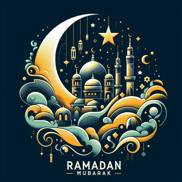 Foto der ramadan mubarak