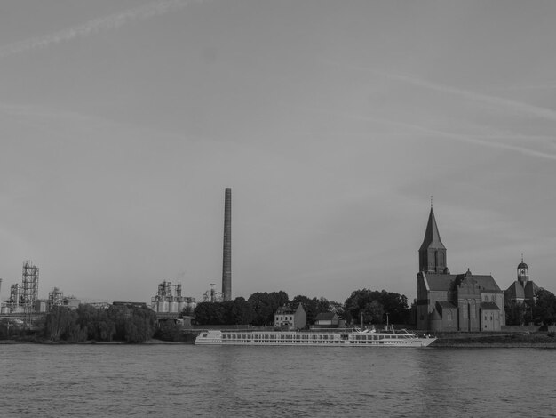 Foto der rhein in deutschland