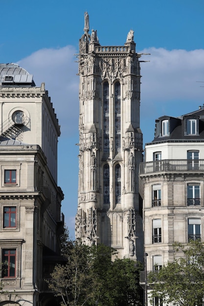 Der Saint-Jacques-Turm Paris Frankreich