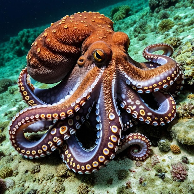 Der schwer fassbare Oktopus, Meister der Tarnung