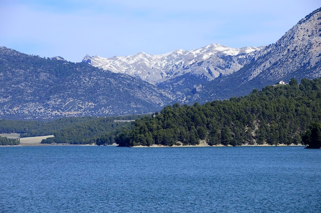 Der Stausee la Bolera ist ein Stausee, der am Fluss Guadalentin gebaut wurde