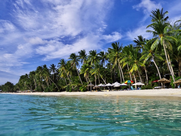 Der Strand auf Boracay Island, Philippinen