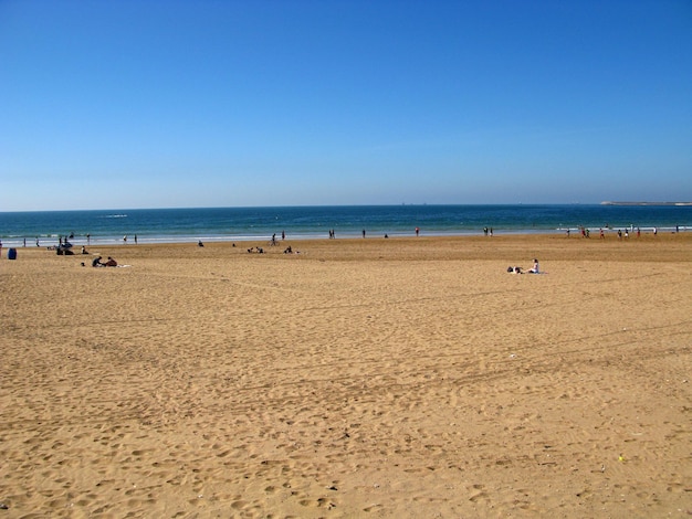 Der Strand in Agadir Marokko