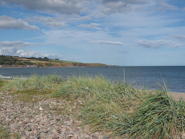 Der Strand in Stonehaven