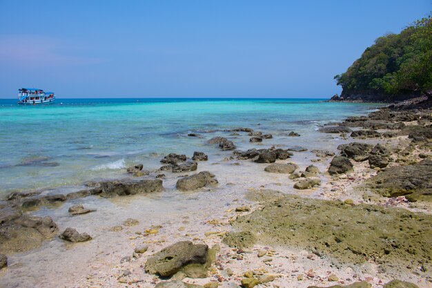 Der Strand von Insel in Thailand