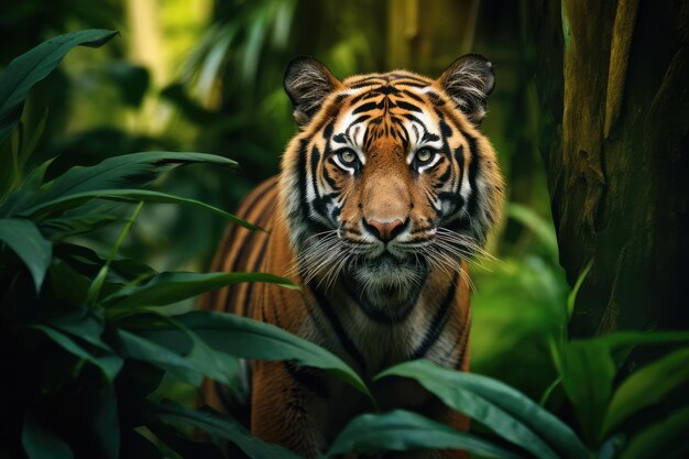 Foto der sumatra-tiger