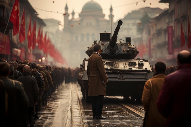 Foto der tag der republik türkei