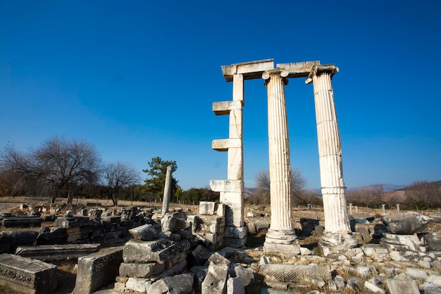 Der Tempel der Aphrodite in Aphrodisias Türkei (Aydin / Türkei)